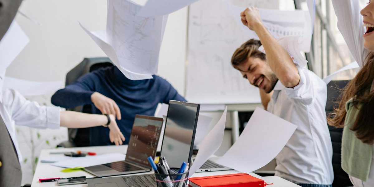 Achieving career goals and celebrating success after earning an advanced financial engineering degree.